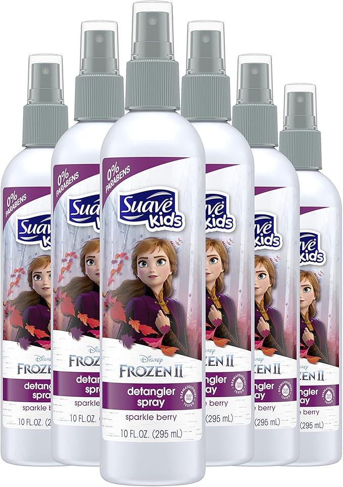 suave 儿童迪士尼冰雪奇缘喷雾 安娜 闪耀浆果 10 盎司(约295毫升),6